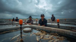 Petani Tambak Gresik dan Ancaman Perubahan Cuaca Ekstrem