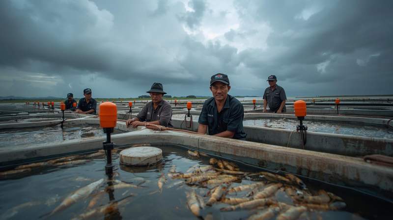Petani Tambak Gresik dan Ancaman Perubahan Cuaca Ekstrem