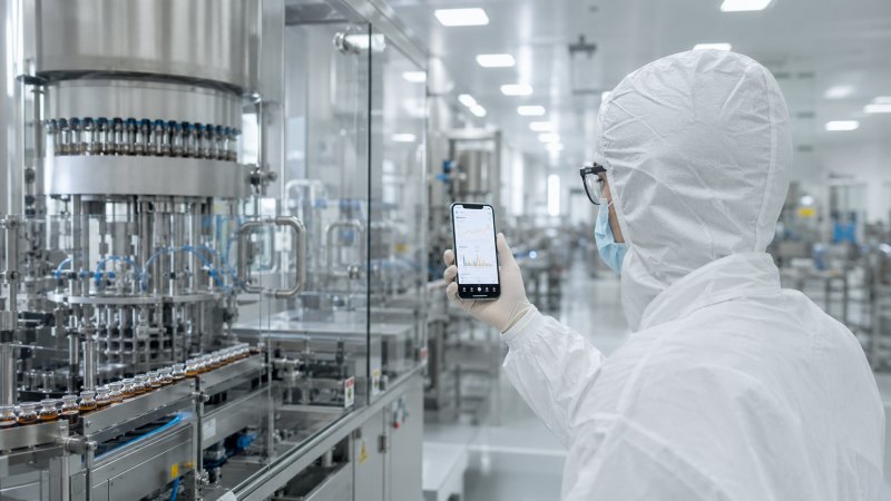 Penerapan standar CPOB dalam industri farmasi untuk memastikan produksi mutu obat nasional.