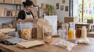 Berbagai jenis plastik kemasan untuk kebutuhan usaha dan UMKM.